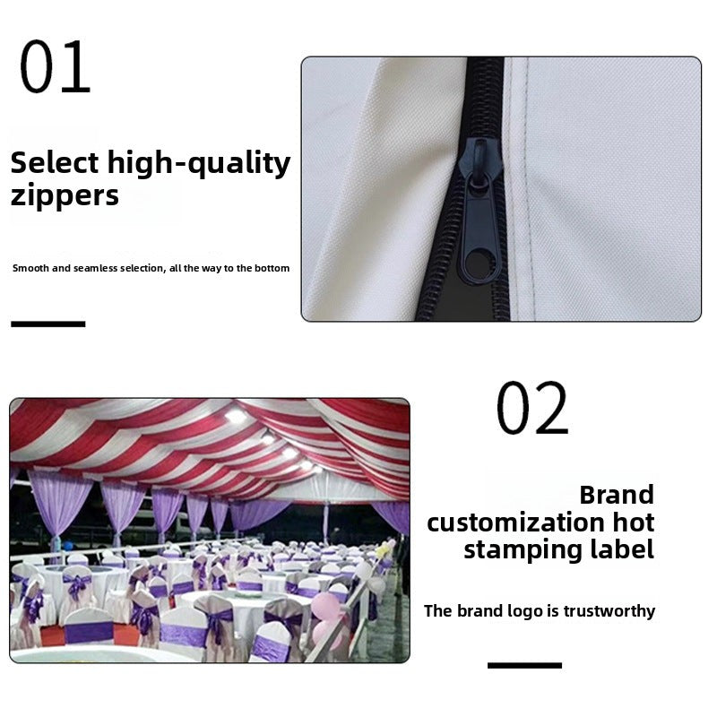 Outdoor European Style Wedding Tent Large Canopy Banquet Wedding Event Warehouse Shed Storage Logistics Tent Aluminum Alloy Tent