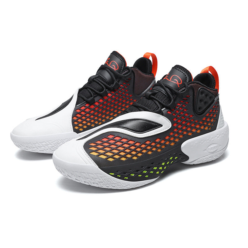 2025New Luminous Fashion Trend Casual Sports Shoes for Teenagers, Practical Grip, Non-Slip, Wear-Resistant Basketball Shoes