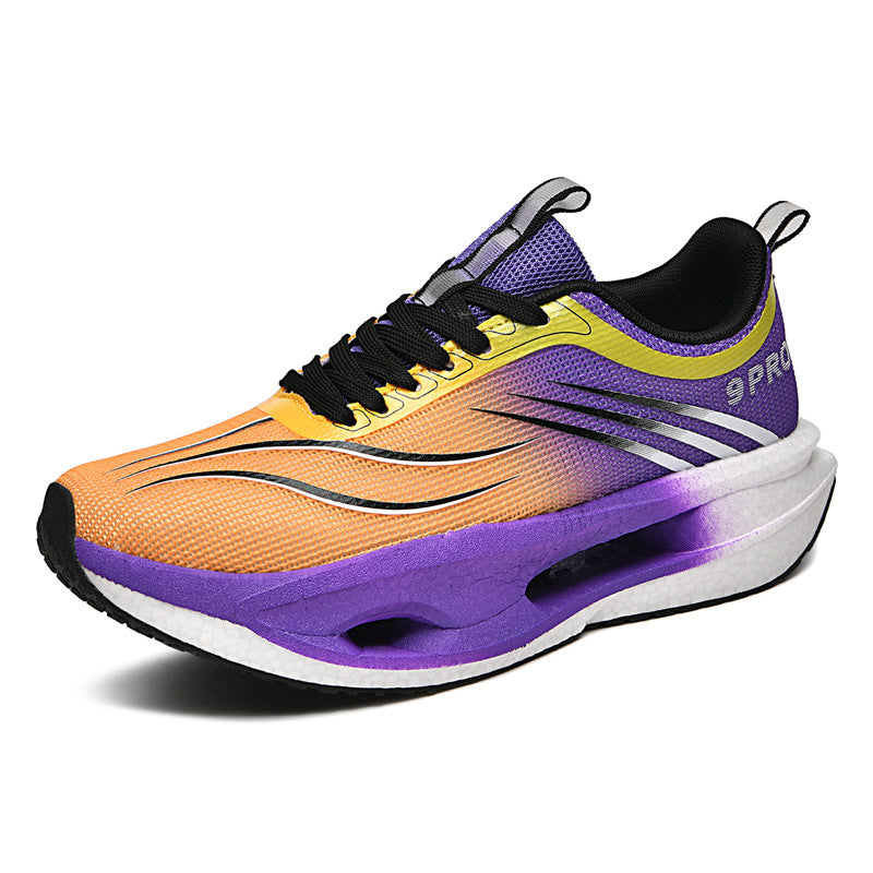 Red Rabbit9PRO Carbon Plate Running Shoes for Men and Women, Racing Mesh Breathable Running Shoes, Fashionable Versatile Shock Absorption Sports Shoes