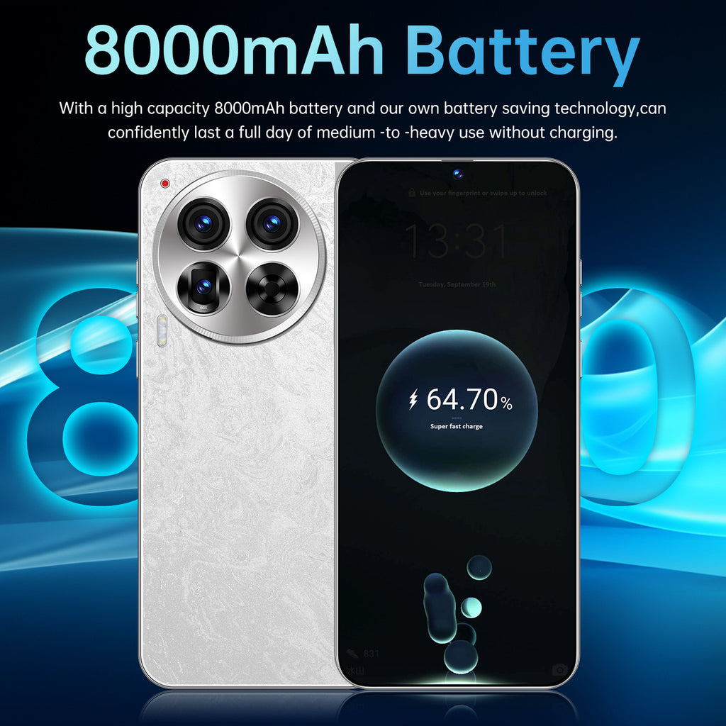 New model exclusive C30 Pro Original Smart5G Extra-large Screen Mobile Phone16+1T Overseas Version Direct Source Sale