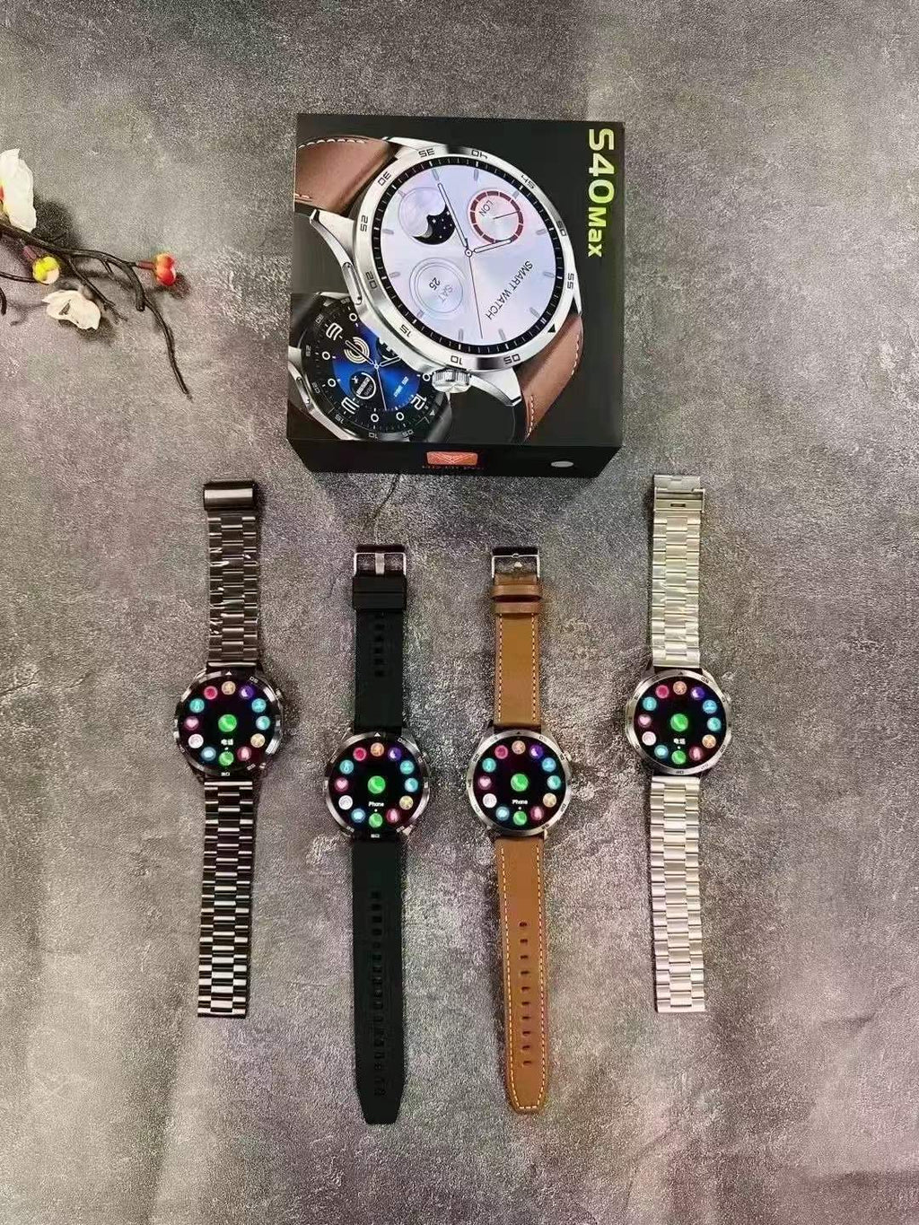 S40 Max Smart Watch1.62inch Bluetooth call, heart rate, step counting, sleep monitoring GT4Message Push