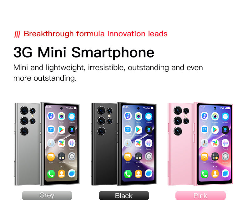 Mobile Phone S25 Pro Mini Android Smartphone4.0Small Screen3G Wholesale Smart Phones