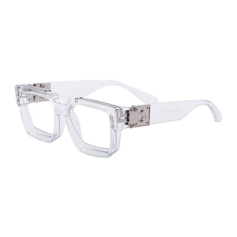 0k Billionaire Style Sunglasses Men Fashion Internet Celebrity Sunglasses Women High-end Glasses Square Frame Sunglasses