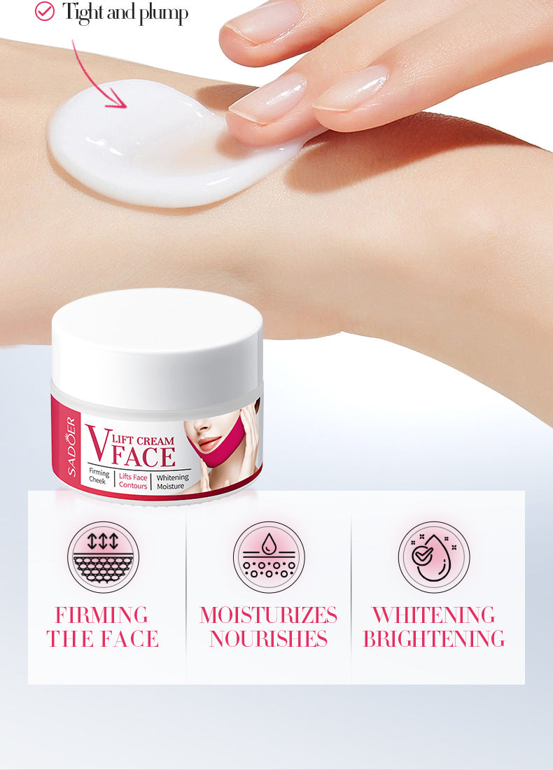 V Face Tightening Cream30gSADOER Facial Lifting and Firming Skin Facial Cream  Foreign Trade Wholesale