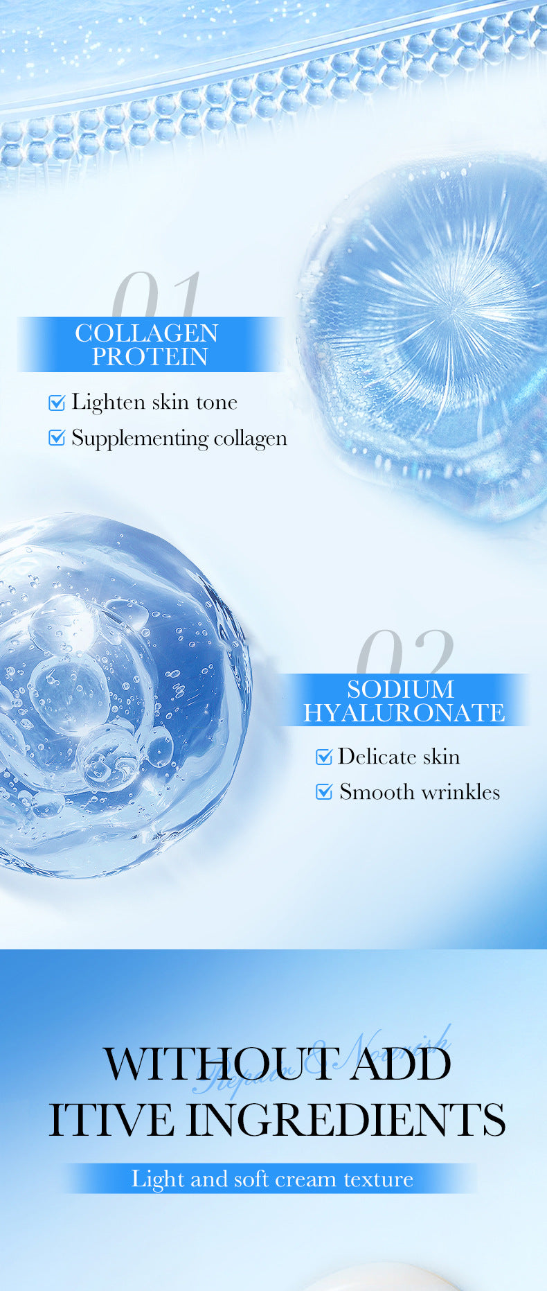 Face Cream Eye Cream SADOER Anti-wrinkle, hydrating, moisturizing, wrinkle-reducing, brightening neck cream for  foreign trade wholesale