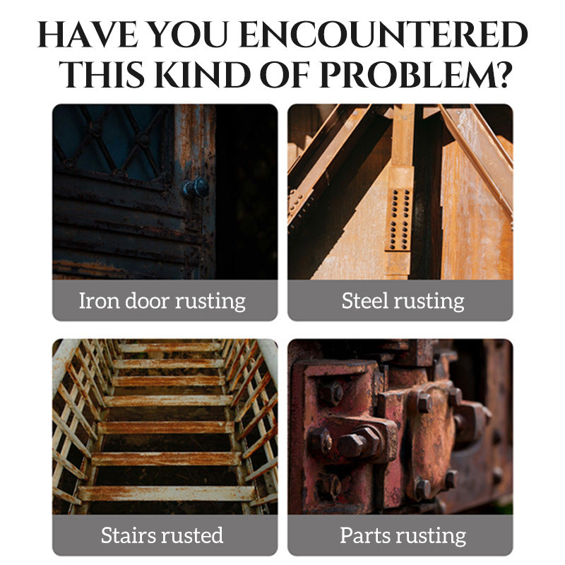 Rust Converter for Entry Doors, Color Steel Tiles, Anti-Rust, Anti-Corrosion, Rust Removal, Renovation, Color Change Paint, No Sanding Needed, Metallic Paint