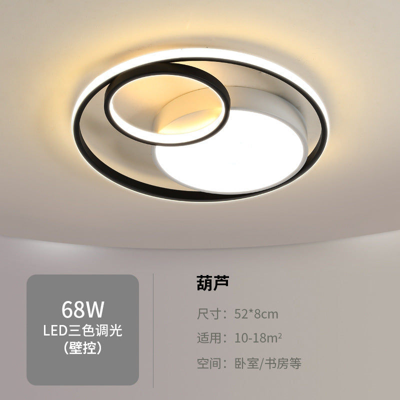 Nordic Lighting Fixtures led Ceiling Lamp2025New Year's Creative Internet Celebrity Master Bedroom Simple Modern Bedroom Lighting Room