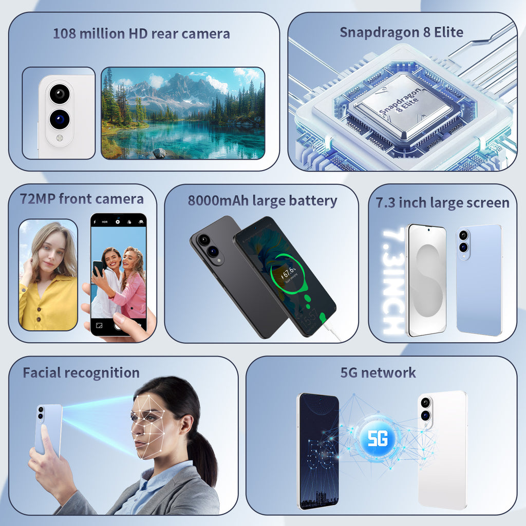 New Smartphone S25 Edge+Large Screen16+1T Smartphone Factory Price Wholesale(Popular)