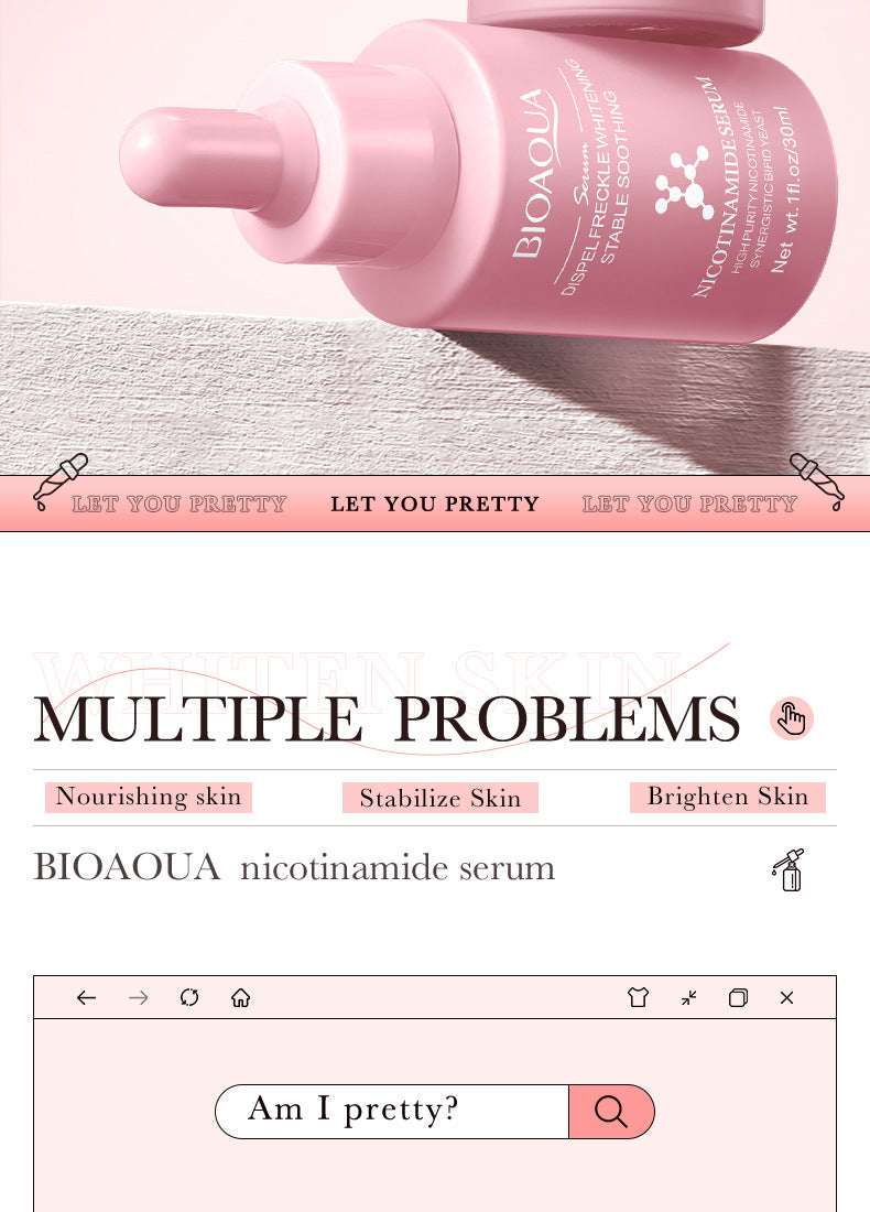 BIOAOUA Essence Series Hydrating and Nourishing Vitamins C Essence   Factory Direct Sales