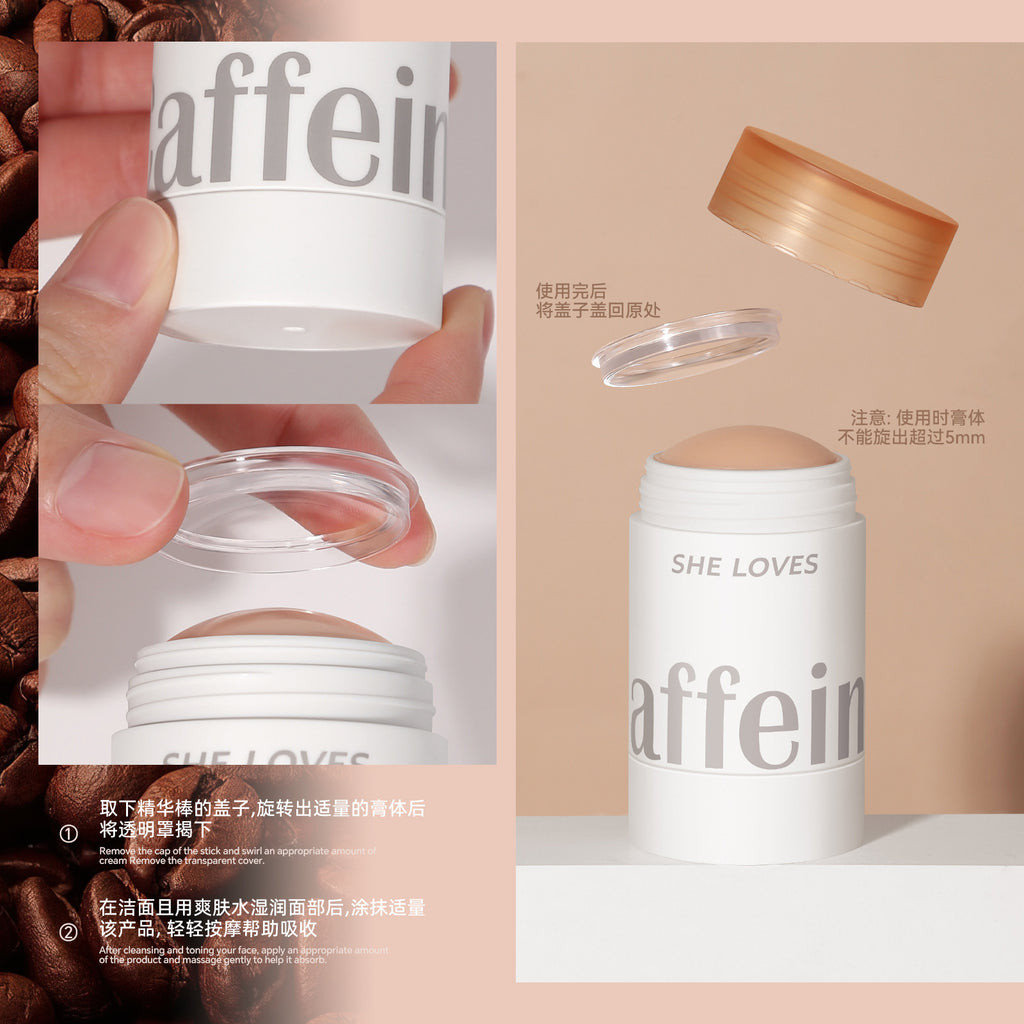 Exclusive Supply SHE LOVES Caffeine Firming Essence Stick Lifting Firming Diminishing Fine Lines Hydrating Cream