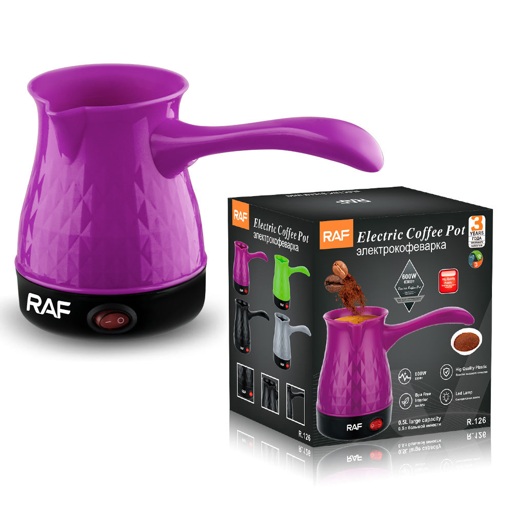 RA European Standard  Turkish Electric Coffee Kettle Small Capacity Mini Pour Over Double-Layer Stainless Steel Household Kettle