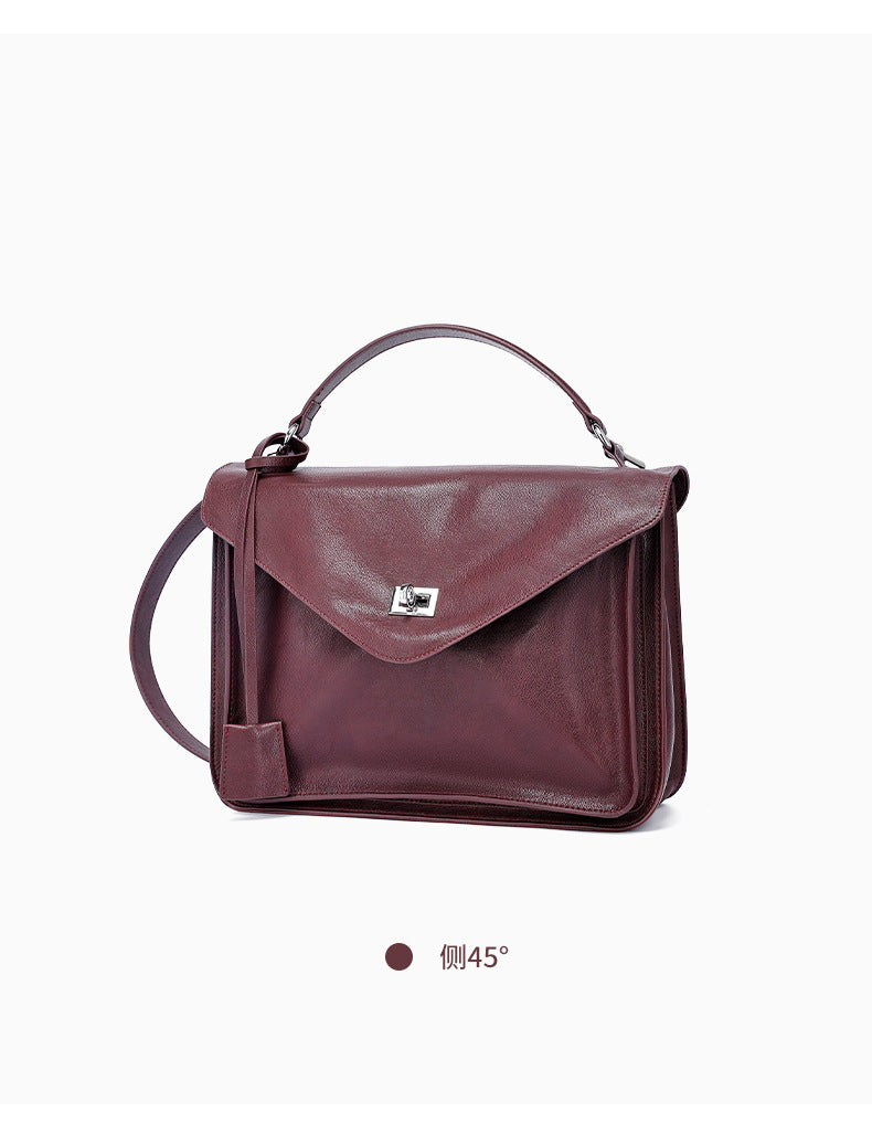 Vintage Tote Bag New Luxury Large Capacity Messenger Bag for Women Fashionable Elegant Single Shoulder Crossbody Bag Handheld Laptop Bag