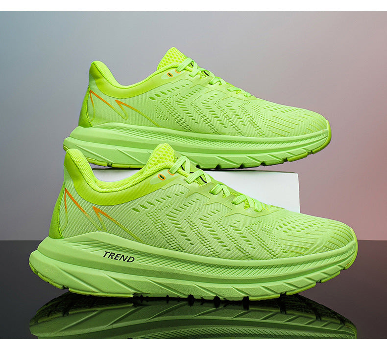 Men's running shoes New Breathable Mesh Student Casual Running Youth Shock Absorbing Anti-Slip Sports Shoes