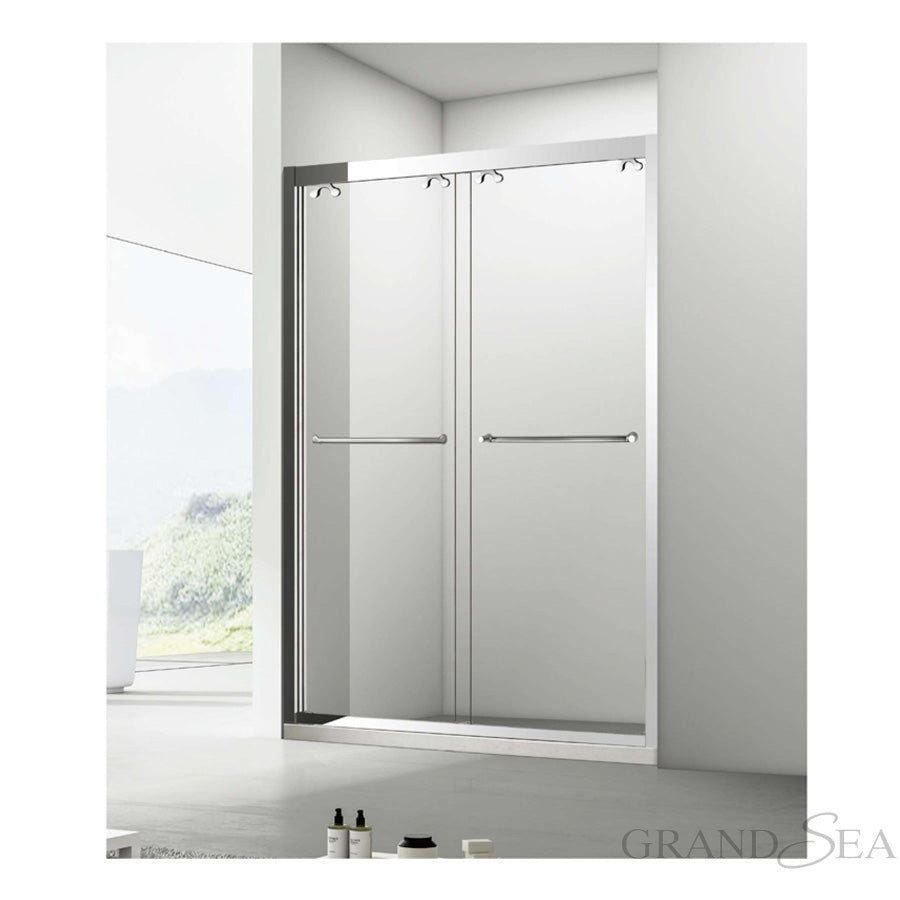 Factory Direct Sale Simple Style Design Tempered Glass Hotel Shower Glass Doors for Bath