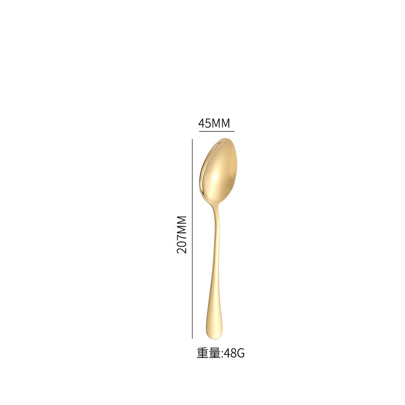 1010Stainless Steel Cutlery Western Knife Fork Spoon Set Western Restaurant Steak Knife Fork Four-Piece Gift Box