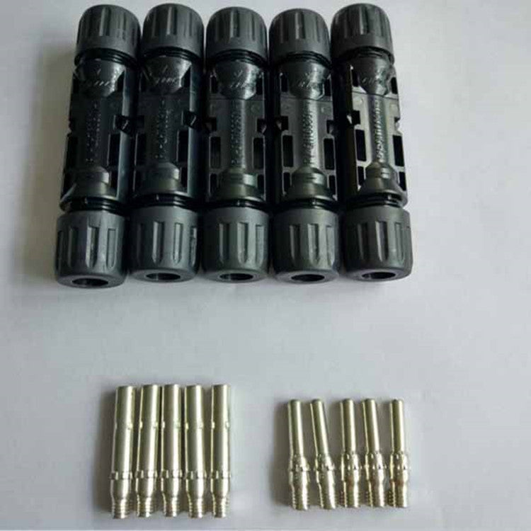 MC4 International Standard Male and Female Connectors Solar photovoltaic module connector TUV Internationally Certified Product