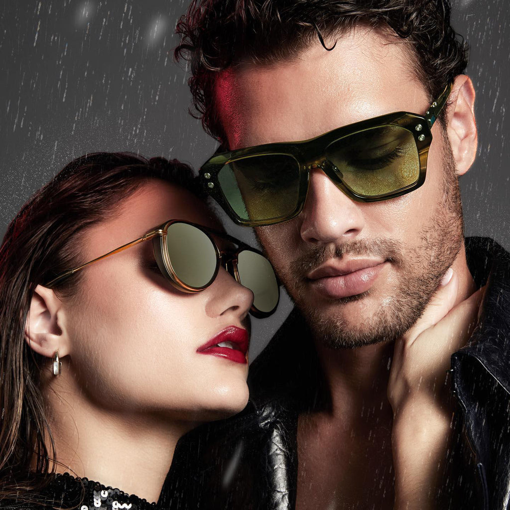 European and American Fashion Large Square Frame Sunglasses for Men High-end Sun Protection Sunglasses Men's Trendy Glasses sunglasses
