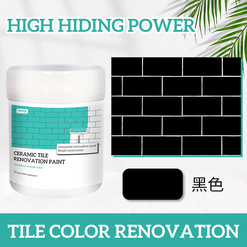 Tile Paint Bathroom Kitchen Floor Tiles Wall Tiles Marble Renovation Color Change Paint Wear-resistant Glass Color Change Paint