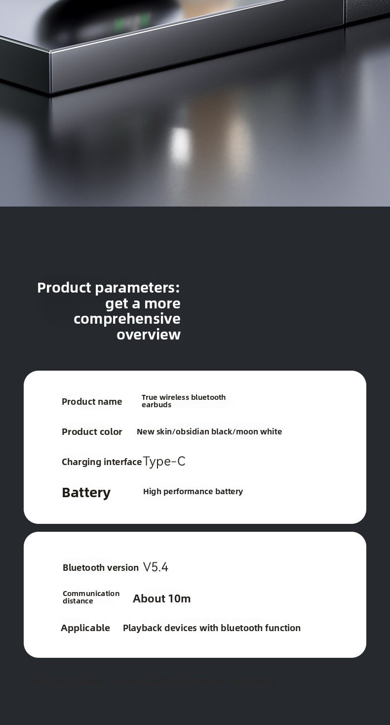 New M83In-Ear Wireless Bluetooth Noise Cancelling ANC Ultra-long Battery Life Huaqiangbei Custom Wireless Bluetooth Earphones