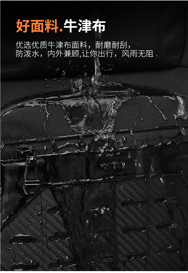 OZUKO Backpack Men's College Student Bag Lightweight Waterproof Large Capacity Casual Sports Computer Commuting Backpack