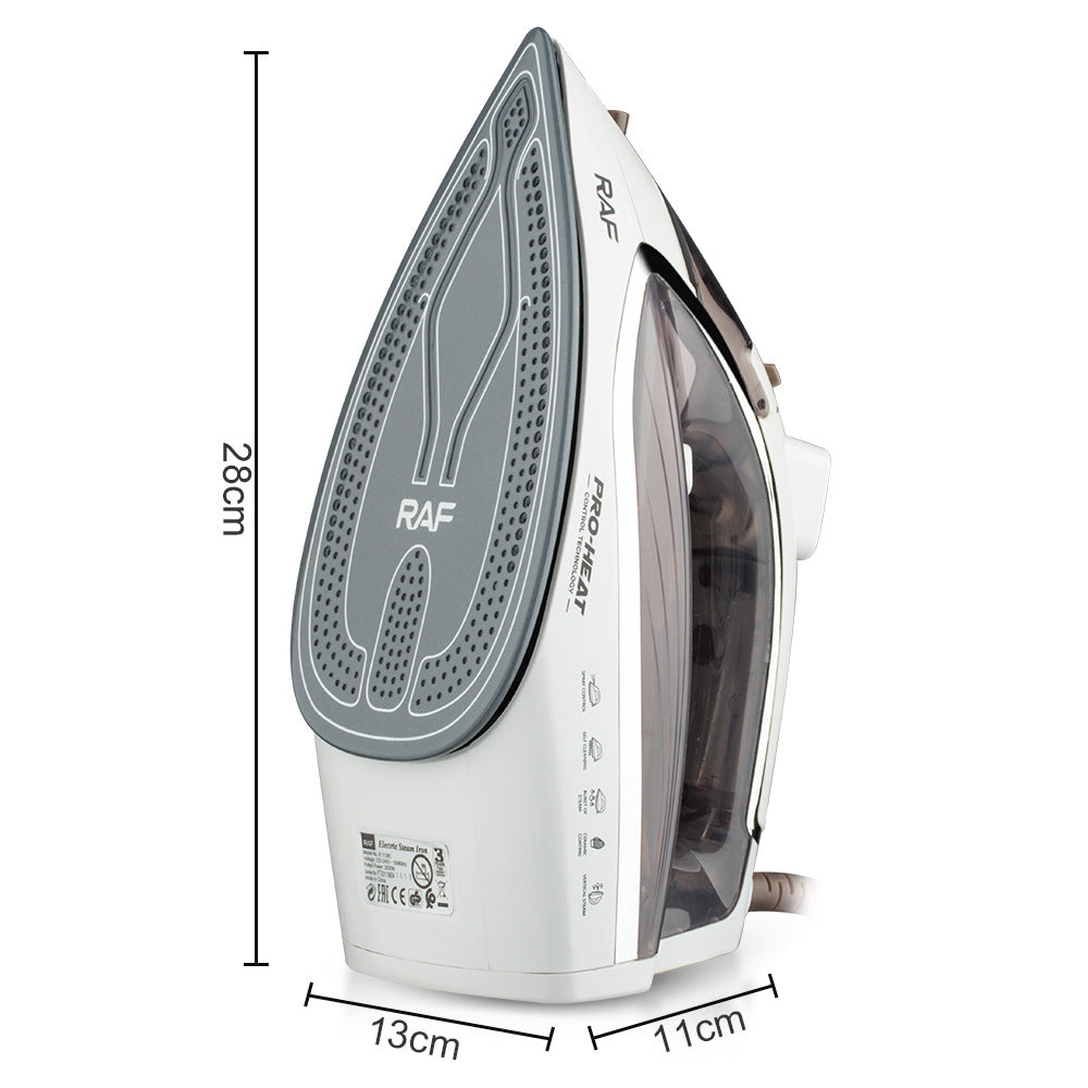 RAF European Standard Electric Iron Steam Household Electric Iron Handheld Portable Ironing Machine Multi-Function Three-Speed