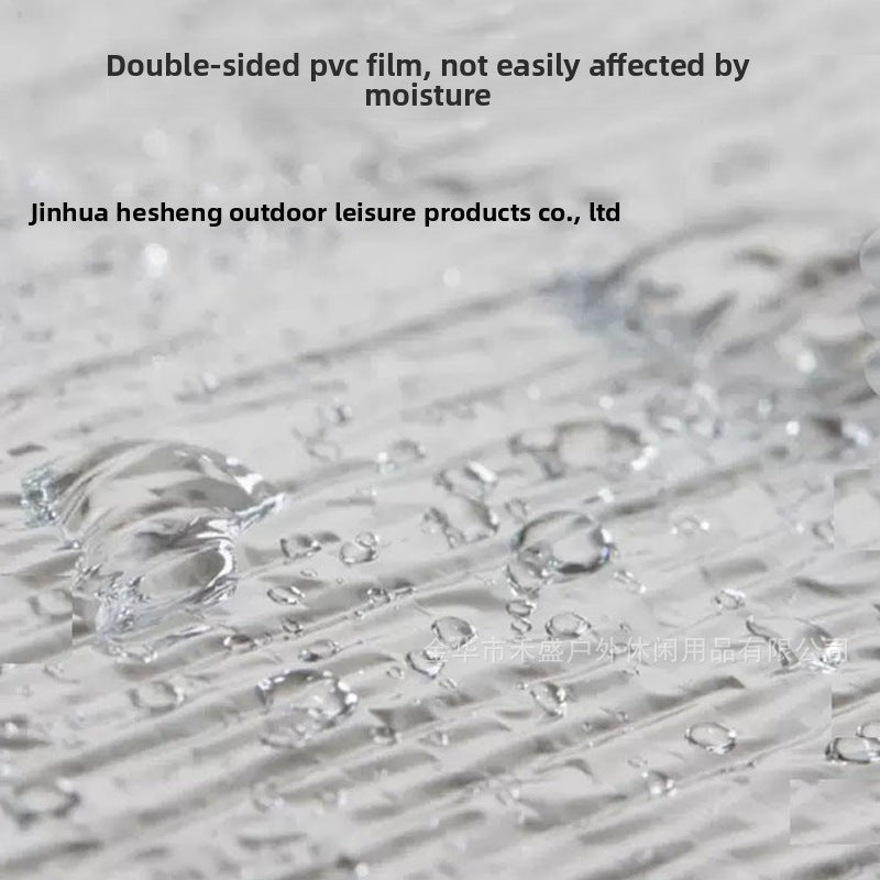 Source Manufacturer Outdoor Moisture-Proof Mat Picnic Mat Wholesale Pearl Cotton Coated Aluminum Film Double-Sided Aluminum Film Mat Camping Mat