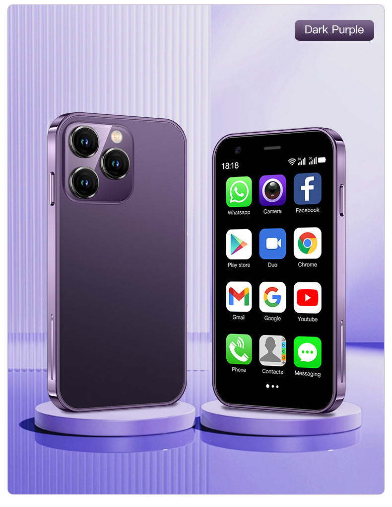 Popular XS15Dual SIM Smartphone31-inch mini portable mobile phone touch explosion-proof screen3G Small phone