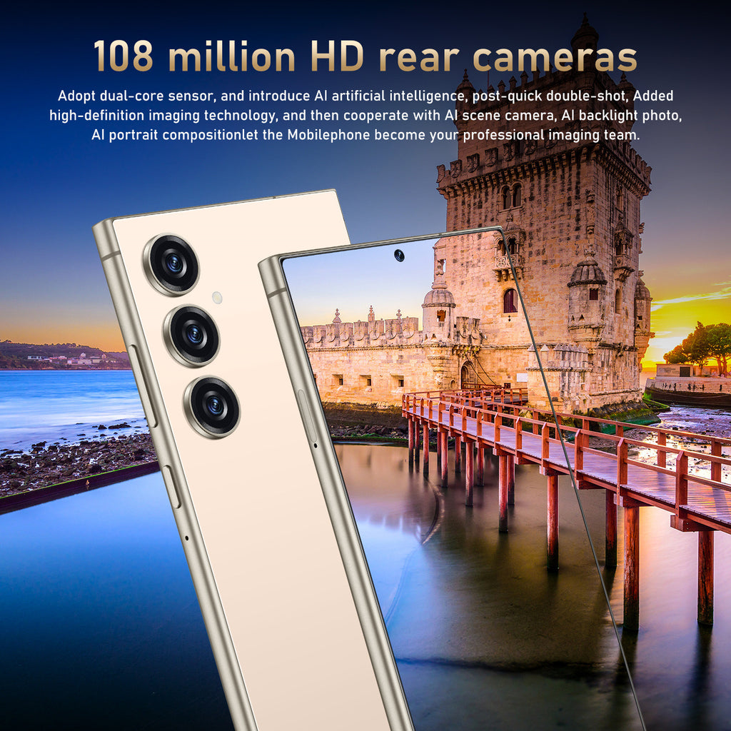 Exclusive Supply C24 Pro Smartphone7.3Extra Large Screen16+1T Android Phone Source Factory