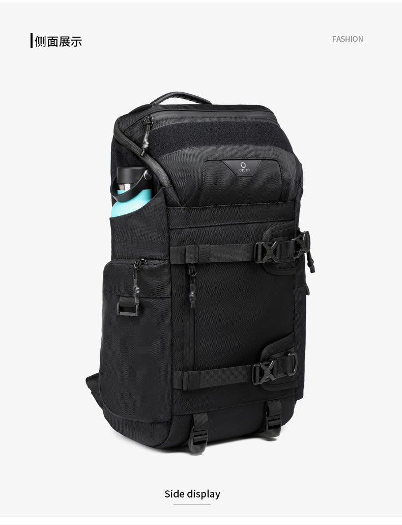 OZUKO Tactical Backpack Men's Computer Bag Waterproof Camouflage Large Capacity Outdoor Sports Cycling Commuting Backpack