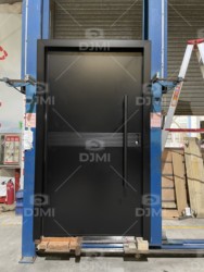 China Top Manufacturer Custom High Quality Main Steel Pivot External Security Doors for House Metal Front Entry Exterior Door