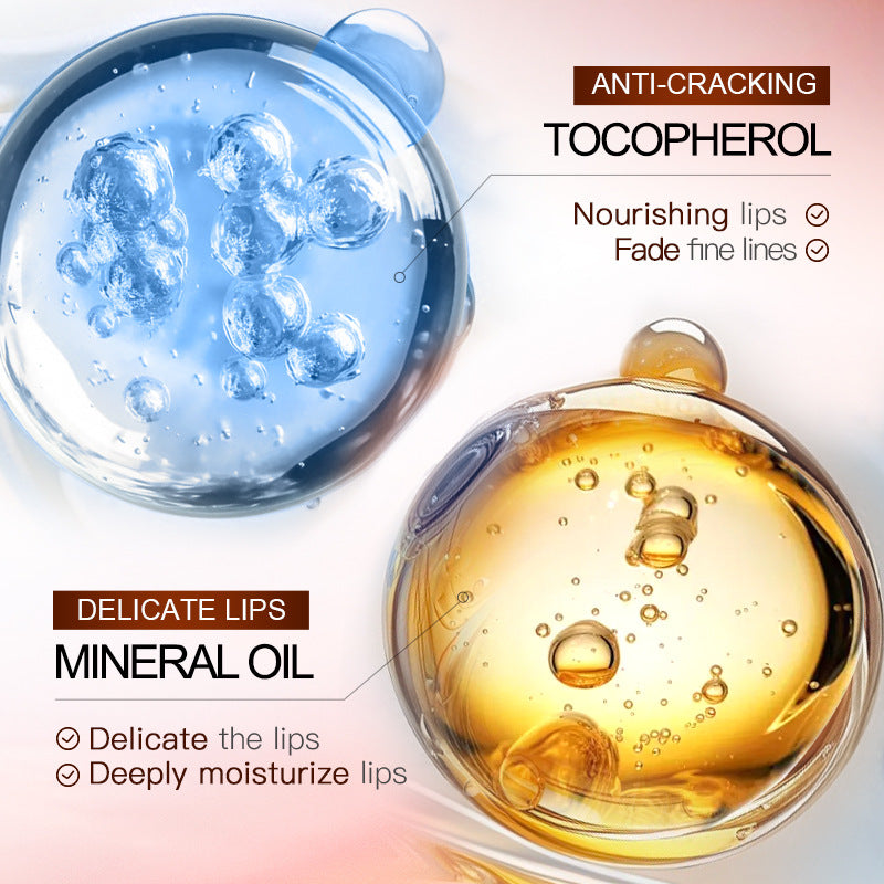 Iced American Caffeine Nourishing Lip Balm SADOER Anti-chapped Moisturizing Lip Balm  Wholesale