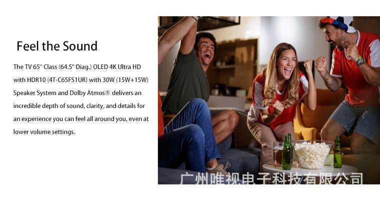 American Version55/65Inch OLED Television ROKU TV Export to North America 4K UHD with airpla