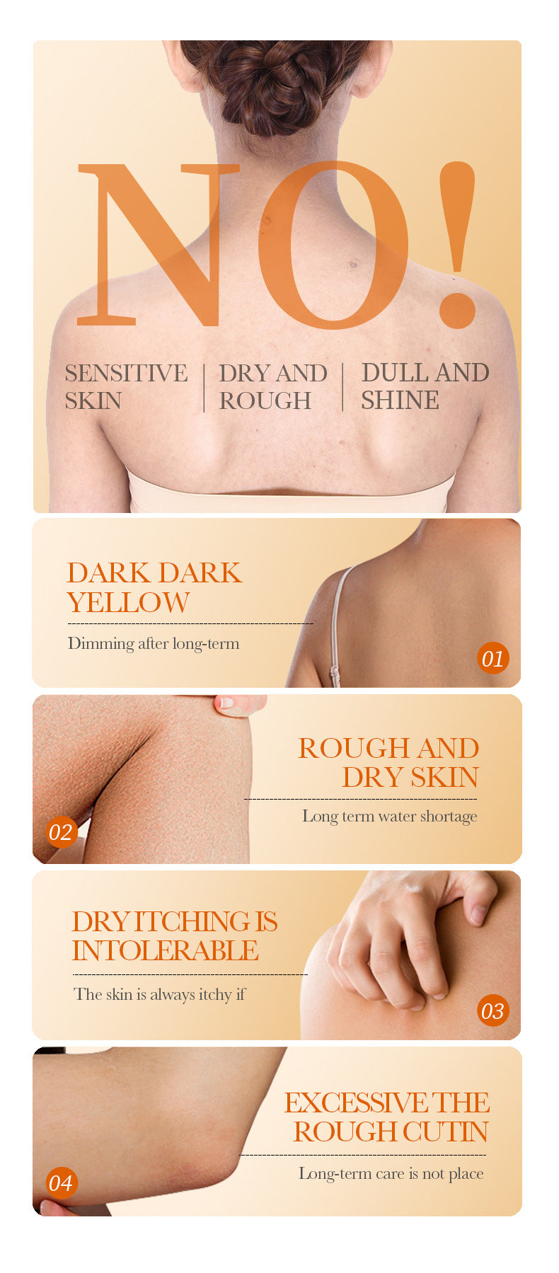 VC Whitening Body Lotion BIOAOUA Vitamin C Brightening, Hydrating, Moisturizing, Skin Care,  Wholesale