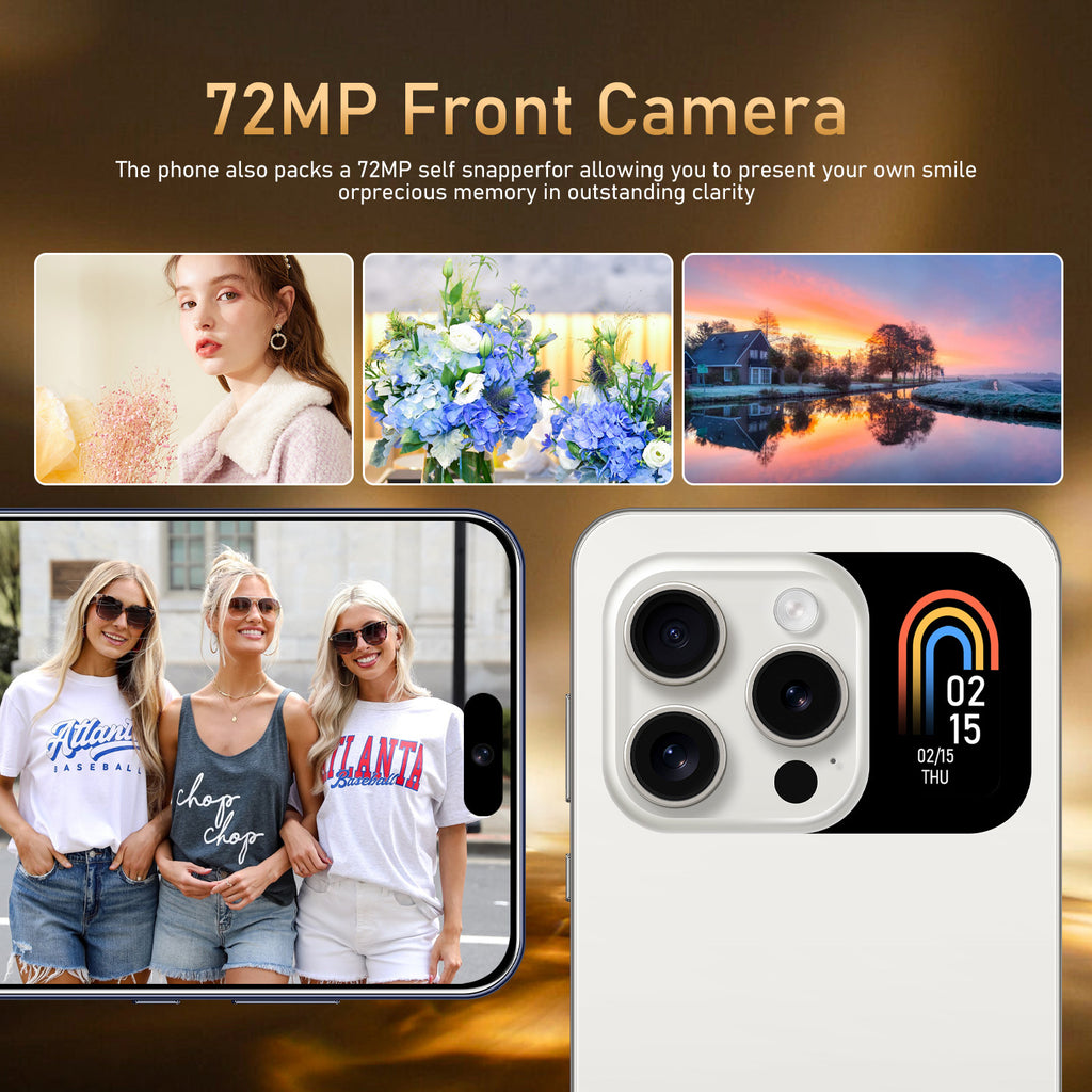 Globally Exclusive for Smartphones i16pro max Android Large Screen16+1T Source Factory(Popular)