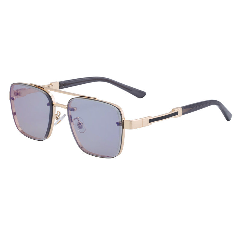 2025Retro Glasses Men Driving Sunglasses Square Frame High-end Men's Sunscreen Sunglasses Premium sunglasses