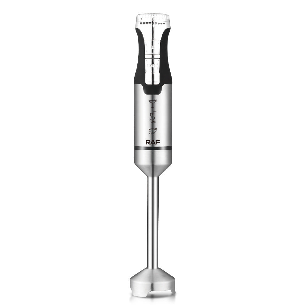 RAF EU Standard Portable Household Food Blender Handheld Electric Stainless Steel Cooking Stick Mixer381