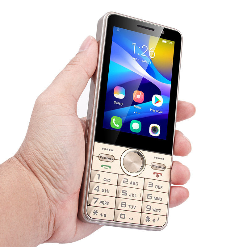 Hot Sale3.5Inch4g Button Smartphone Video Chat gps Pre-installed WhatsApp Android Phone