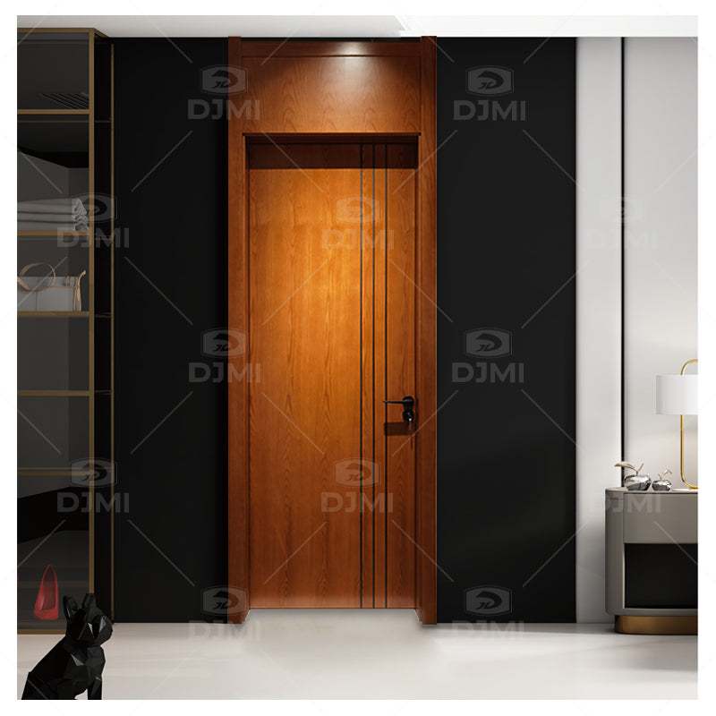 DJMI Modern Design House Villa Interior Luxury Solid Wood Doors Entrance Door