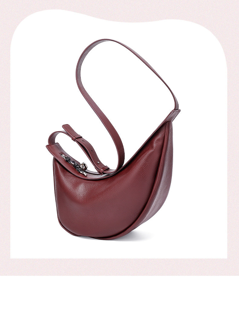 New Fashion Women's Dumpling Bag, Unique Design Casual Women's Chest Bag, Trendy Versatile Single Shoulder Crossbody Underarm Bag