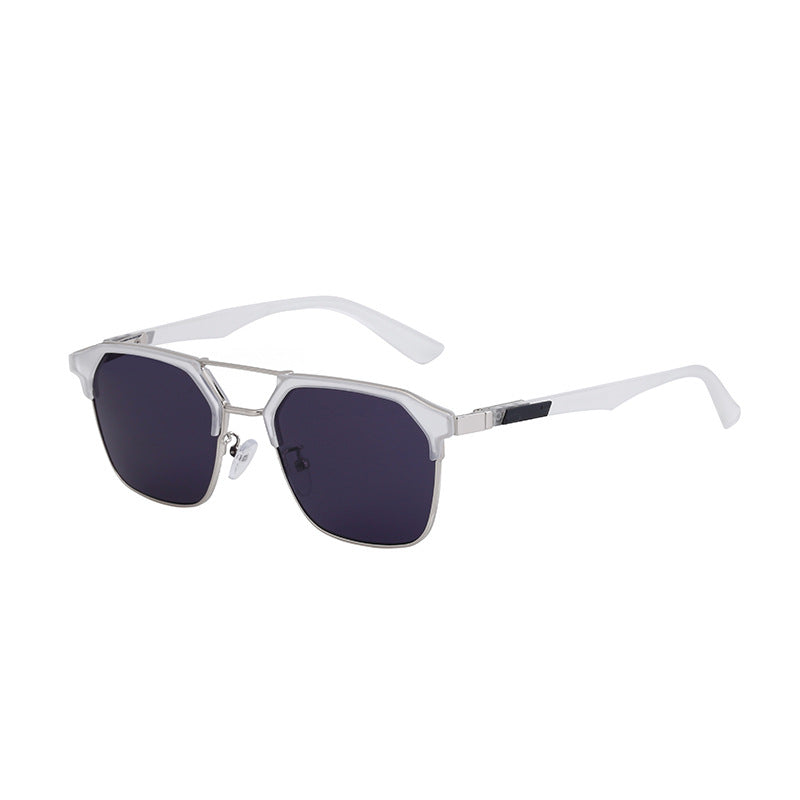 European and American Fashion Cat Eye Sunglasses for Men, Unique High-End Feel, Men's Driving Glasses Wholesale shades
