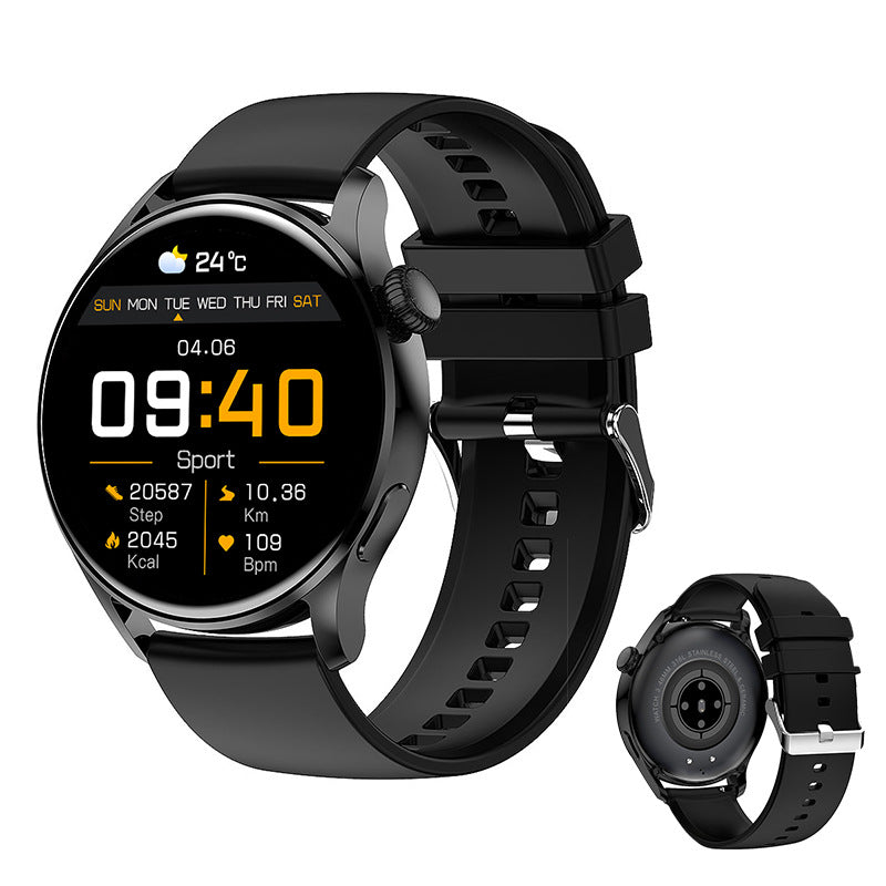 Private Model Q3Pro Watch with Multiple Dials, HD Bluetooth Call, Round Screen Sports Bracelet, Access Control Card Support, Smart Bracelet