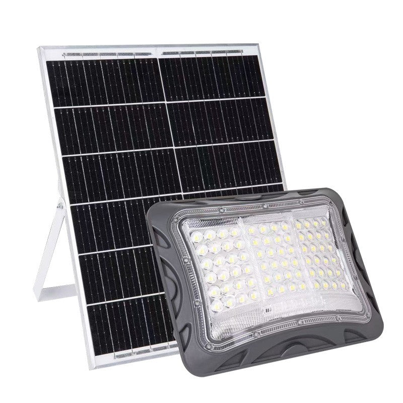 Bright Solar Floodlight Waterproof Detachable Smart Outdoor Light for Factory Yard Indoor and Outdoor Lighting