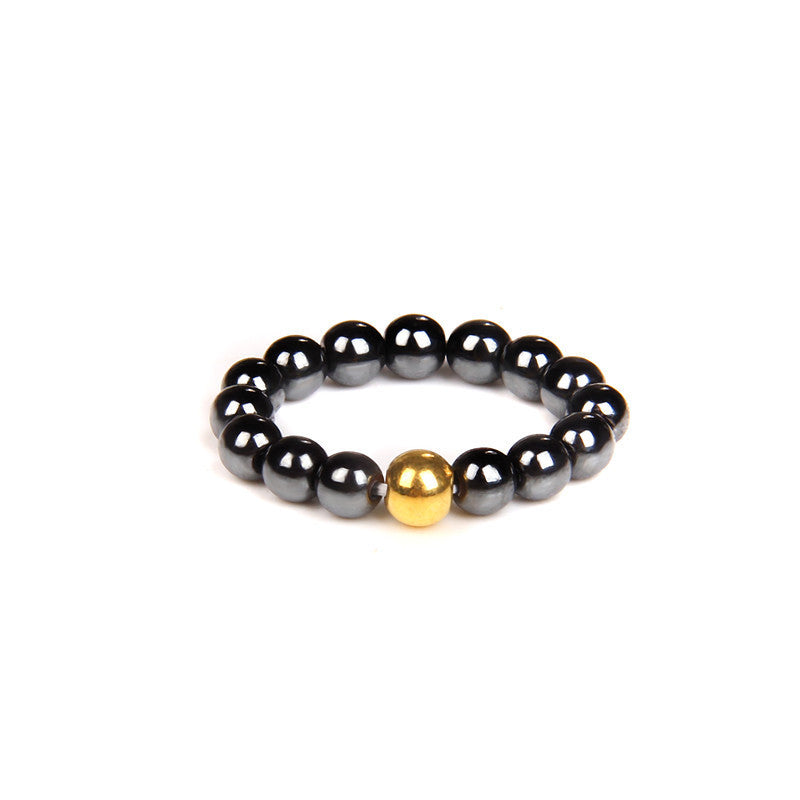 Women's Amethyst Cat's Eye Ring Natural Stone Bead Ring Handmade Elastic Ring4mm Crystal Angel Stone Ring