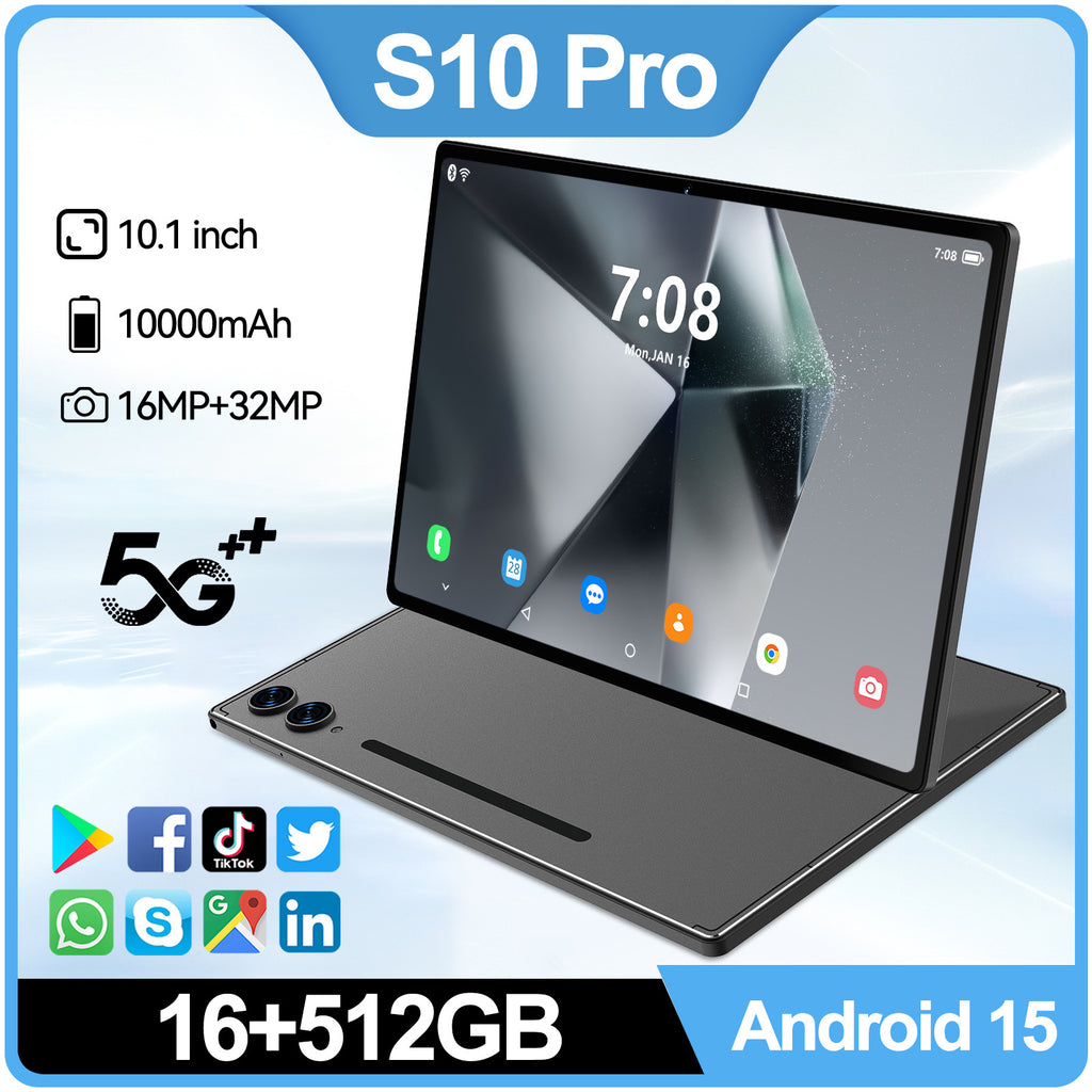 S10 Pro Tablet Pc5G Plug-in Card Full Netcom Google Store APP Download Video Call Photo Learning Machine