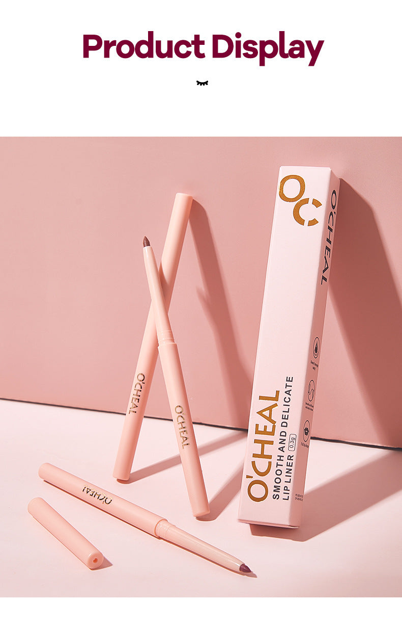 OCHEAL Ouqianya Lip Liner Long-lasting Waterproof Matte Lipstick Packaging Lip Makeup