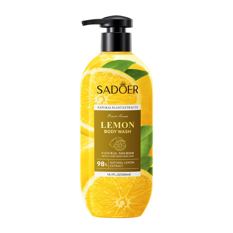 Fruit Body Wash400ml SADOER Coconut Cleansing Avocado Shower Milk  Foreign Trade Wholesale