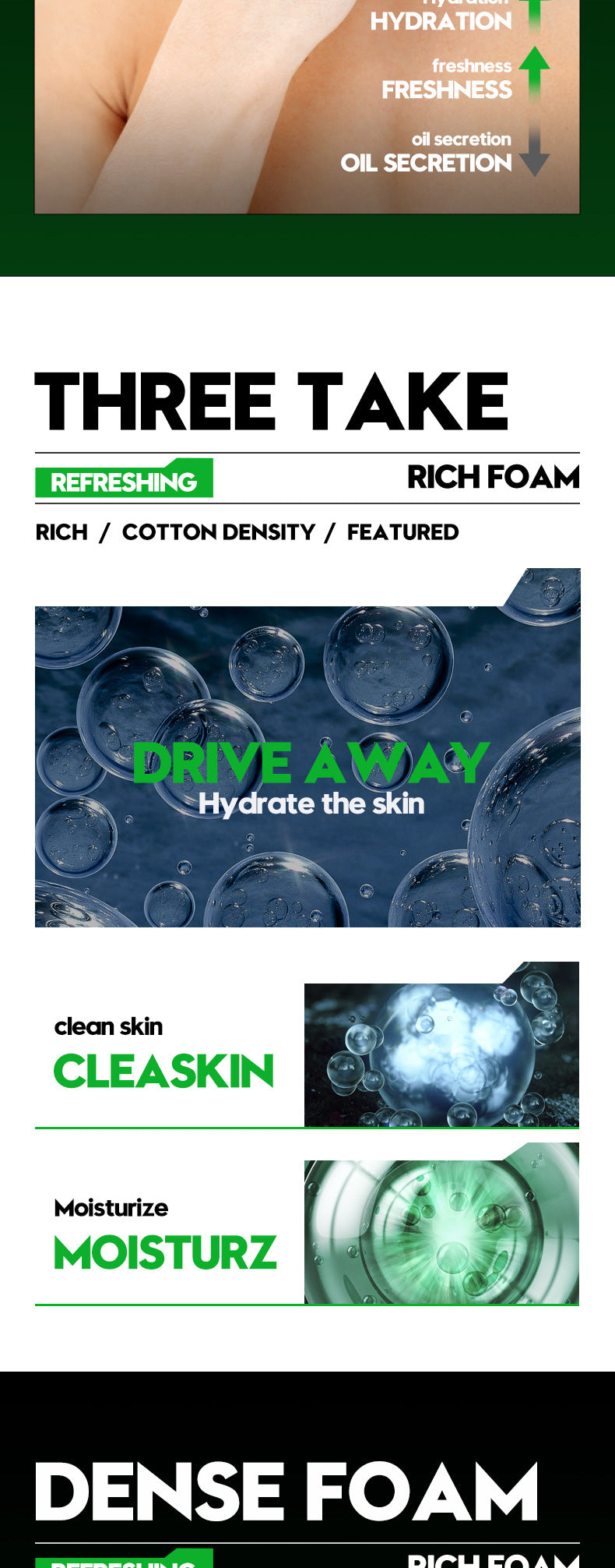 Men's Facial Cleanser100g Cool and Refreshing Men's Cleansing Face Wash for  Wholesale