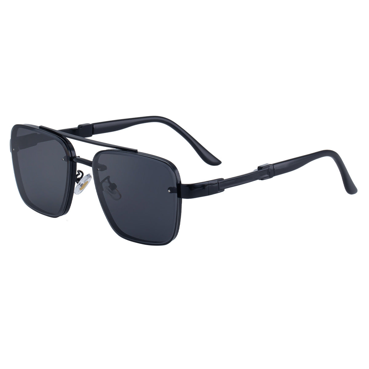 2025Retro Glasses Men Driving Sunglasses Square Frame High-end Men's Sunscreen Sunglasses Premium sunglasses