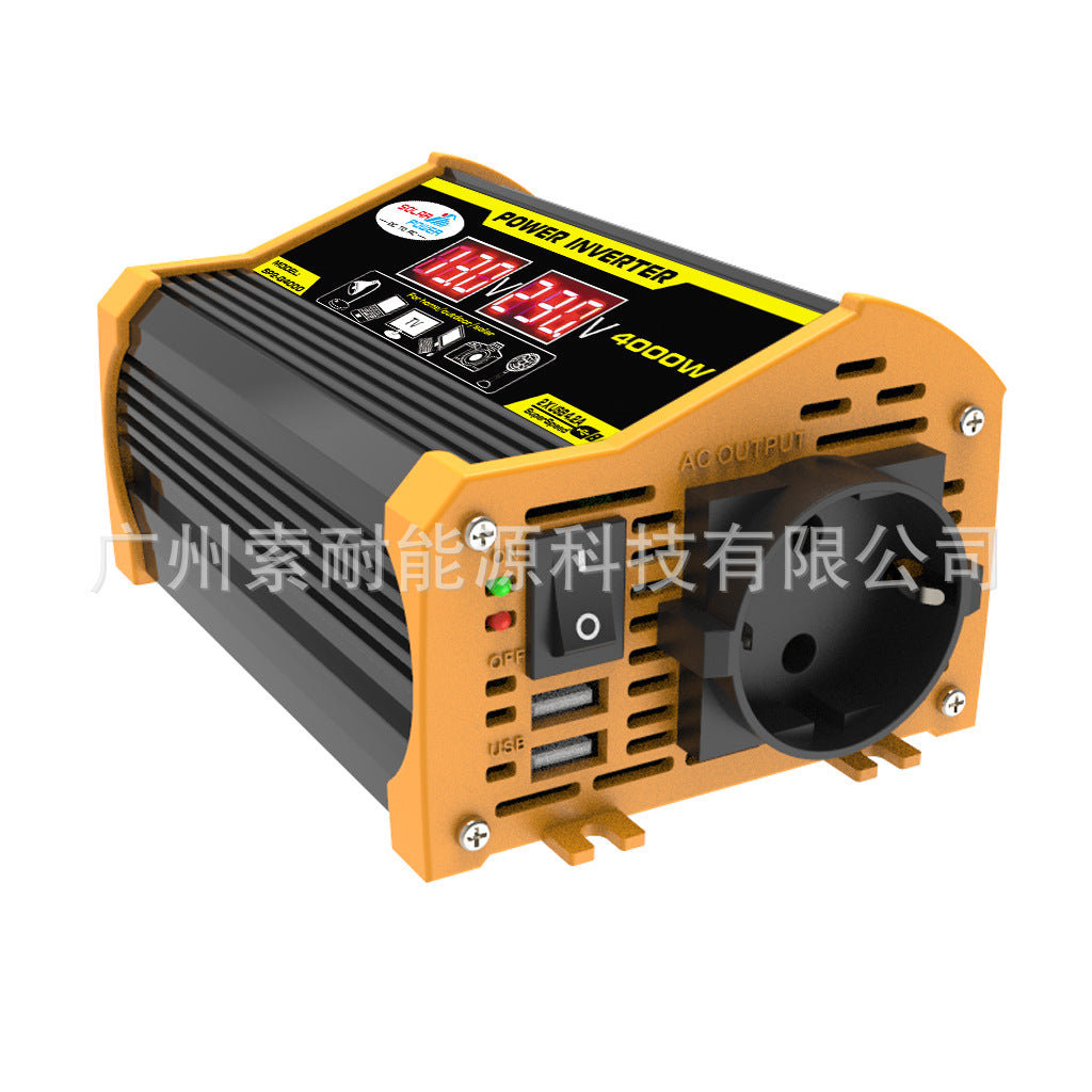Vehicle Inverter300W 12V Turn110V 220V Voltage Display E-commerce power inverter