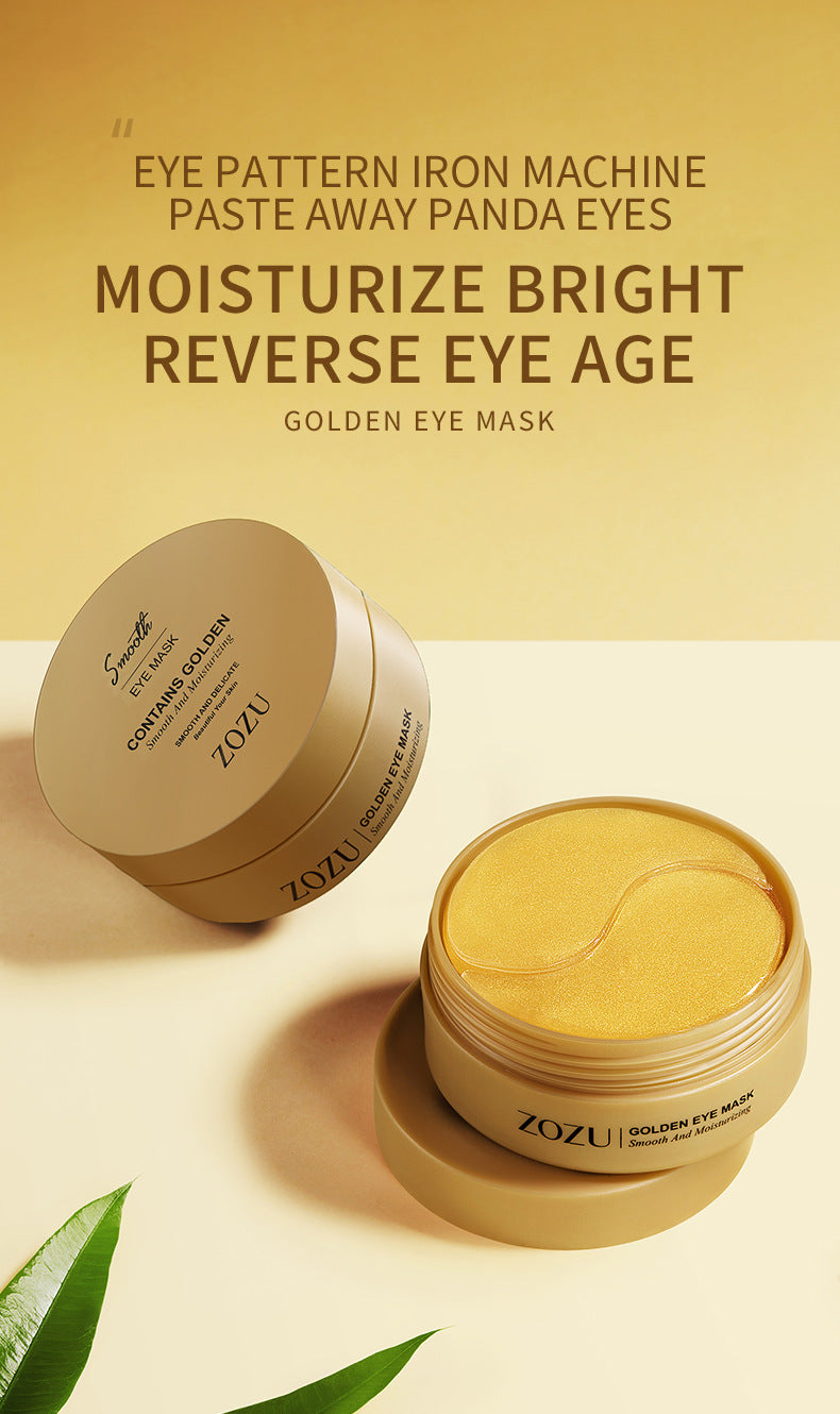 Eye Mask ZOZU Golden Avocado Moisturizing and Hydrating   foreign trade skincare products live wholesale